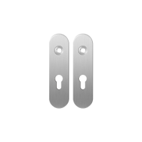 Kortschild GPF1100.10 PC55 RVS geborsteld