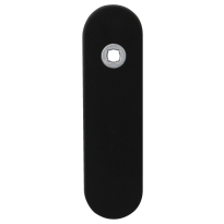 Kortschild GPF8100.10R BB56 rechtsdraaiend zwart