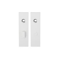 Kortschild GPF8100.55 WC63/8 grote knop wit