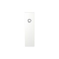 Kortschild GPF8100.55L linksdraaiend wit