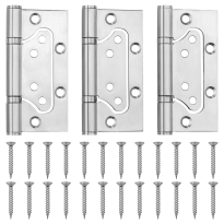 Kos Design freesvrije scharnieren RVS (set a 3 stuks)