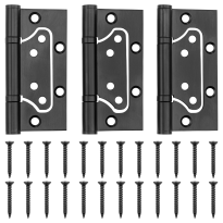 Kos Design freesvrije scharnieren zwart (set a 3 stuks)