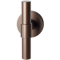 Kruiskruk op rozet Hipi Deux GPF3046.A2-05, Bronze blend