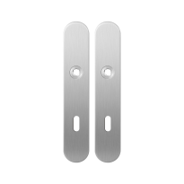 Langschild GPF1100.20 BB72 RVS geborsteld