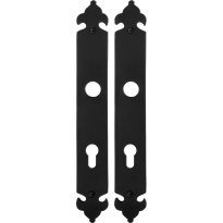 Langschild GPF6100.25 PC72 smeedijzer zwart