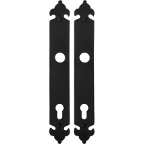 Langschild GPF6100.25 PC92 smeedijzer zwart