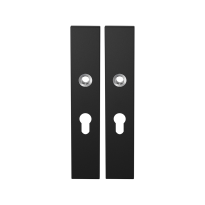 Langschild GPF8100.25 PC55 zwart