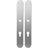 Langschild XL GPF1100.70 PC72 RVS geborsteld