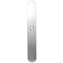 Langschild XL GPF1100.70L linksdraaiend RVS geborsteld