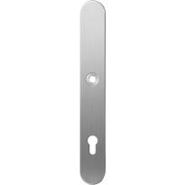 Langschild XL GPF1100.70R PC92 rechtsdraaiend RVS geborsteld