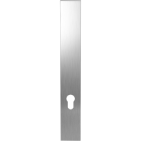 Langschild XL GPF1200.75 PC72 zonder krukgat RVS geborsteld