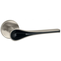 Luxuria Krukgarnituur BB Tiffany, mat nikkel/zwart