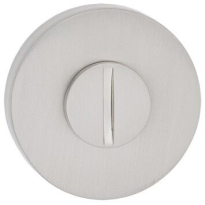 Luxuria Toiletgarnituur rond, mat nikkel PVD, 52x8mm
