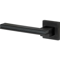 M&T Krukgarnituur Mimolimit, mat zwart PVD/Aluminium linkswijzend
