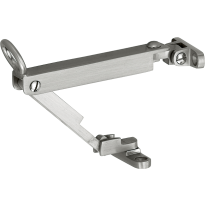 Mi Satori Combi-uitzetter wegdraaibaar 215mm mat nikkel ongelakt
