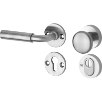 Mi Satori knop/kruk op rozet - SKG Frankfurt mat nikkel / mat nikkel PVD