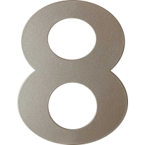 Mocca blend huisnummer 8 plat, 150 mm