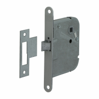 Nemef 1435 insteekslot - loopslot Hollands rechts staal gelakt