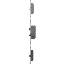 Nemef 4923/02 meerpuntssluiting cilinderbediend afgerond, 1700x24mm, doornmaat 55mm