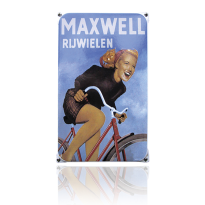 NO-11-MR emaille reclamebord 'Maxwell'
