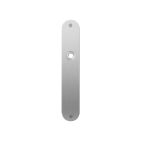 Plaatschild GPF1100.21L/R blind links-/rechtsdraaiend RVS geborsteld