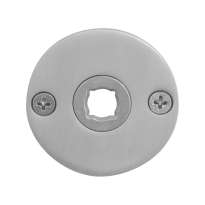 Rozet GPF1100.06L/R 50x2mm RVS geborsteld links-/rechtsdraaiend