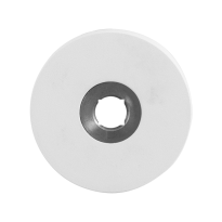 Rozet GPF8100.45L 50x50x6mm wit linksdraaiend