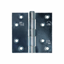 S2 scharnier ongelagerd 6511 rechte hoek 89x89mm staal silverlook
