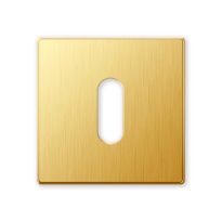 Sleutelrozet Mandelli 1291/B 50x6mm goud 24K