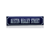 SS-07 emaille straatnaambord 'Austin healey street'