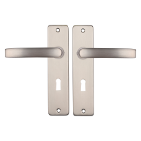Starx Blok deurkruk op schild 180x41mm BB56 Aluminium F9