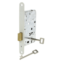 Starx Kastslot Wit Gelakt Doornmaat 50mm