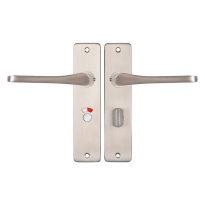 Starx Vlinder deurkruk op schild 180x41mm WC57/5 Aluminium F9
