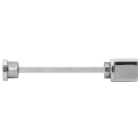 Toiletgarnituur GPF1105.49 toiletstift 5mm RVS gepolijst normale knop