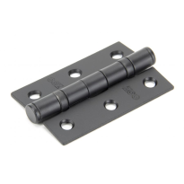 Wardlo kogellagerscharnier 76x50mm smeedijzer zwart