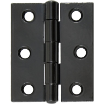Wardlo kogellagerscharnier 77x63mm smeedijzer zwart