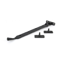 Wardlo raamuitzetter 280mm incl 2 pennen smeedijzer zwart