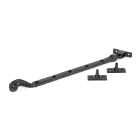 Wardlo raamuitzetter 343mm incl 2 pennen smeedijzer zwart