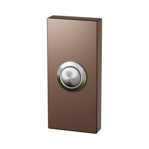 Deurbel GPF9827.A2.1101 Bronze blend rechthoekig 70x32x10 mm
