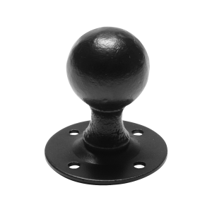 KP4085 knopkruk 44mm op rozet 63mm VAST smeedijzer