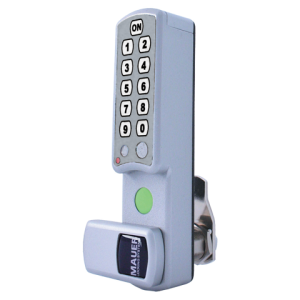 Mauer ELLcam® Classic lockerslot verticale montage zilver grijs, wisselende gebruikers