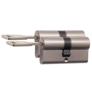 Nemef 142/9 profielcilinder NF4 serie dubbele cilinder 30/30 gelijksluitend per 2
