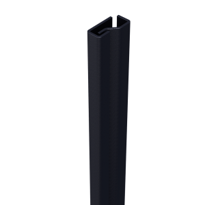 SecuStrip Plus binnendraaiende ramen antraciet, 1500mm, terugligging 0-0mm
