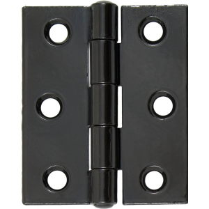 Wardlo kogellagerscharnier 77x63mm smeedijzer zwart
