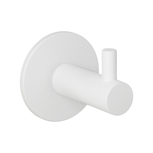 Witte jashaak op rozet, 35x42 mm