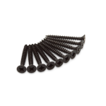 Dulimex schroef tbv scharnieren, zwart kruiskop, 4,5x40 mm, set à 10 stuks