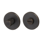 Buster and Punch Cross rond toiletgarnituur 57mm smoked bronze