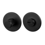 Buster and Punch Cross rond toiletgarnituur 57mm zwart