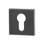 Cilinderrozet GPF0902.02P1 50x50x8mm PVD Antraciet
