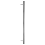 Deurgreep T-model GPF15 32x640mm decorring voetje 25mm RVS geborsteld